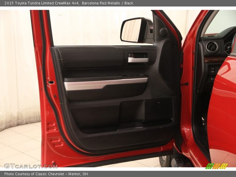 Barcelona Red Metallic / Black 2015 Toyota Tundra Limited CrewMax 4x4