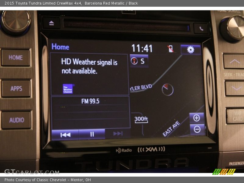 Barcelona Red Metallic / Black 2015 Toyota Tundra Limited CrewMax 4x4