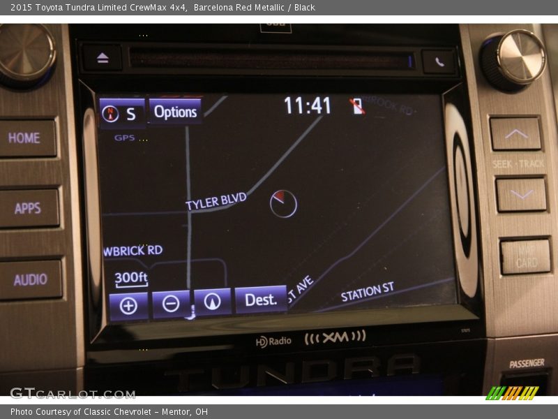 Barcelona Red Metallic / Black 2015 Toyota Tundra Limited CrewMax 4x4