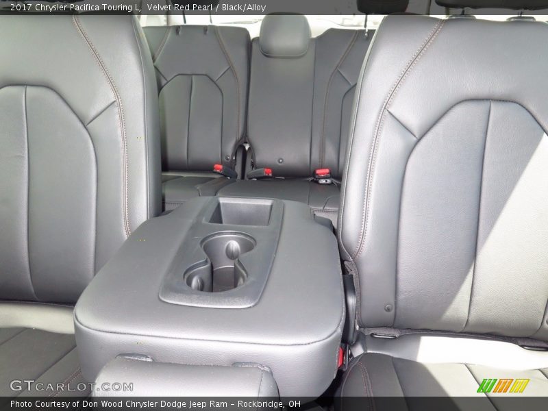 Velvet Red Pearl / Black/Alloy 2017 Chrysler Pacifica Touring L