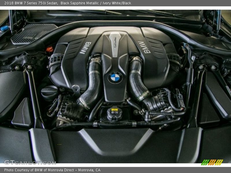  2018 7 Series 750i Sedan Engine - 4.4 Liter TwinPower Turbocharged DOHC 32-Valve VVT V8