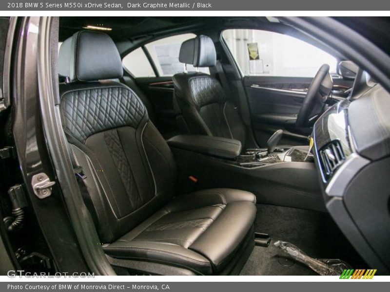  2018 5 Series M550i xDrive Sedan Black Interior