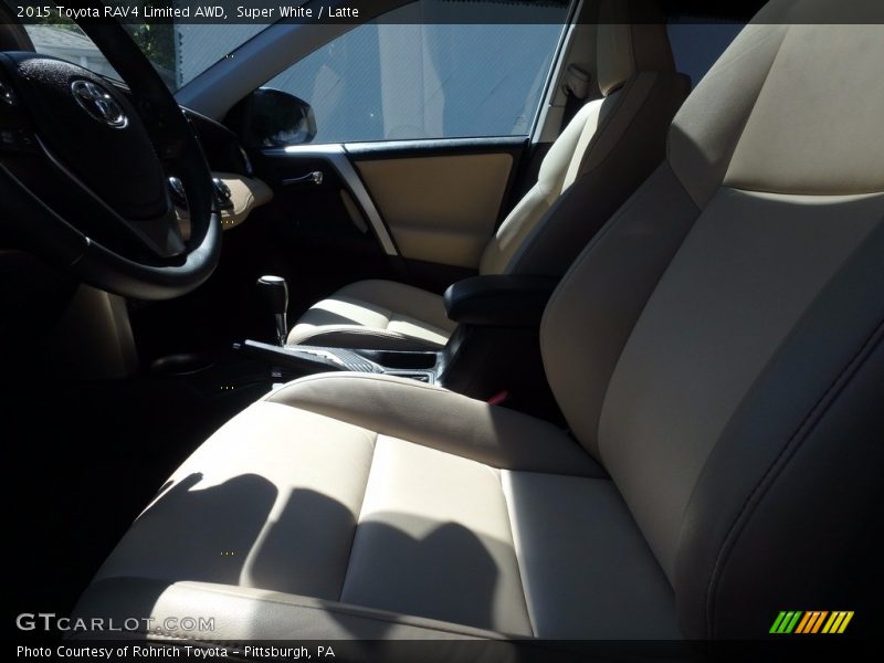 Super White / Latte 2015 Toyota RAV4 Limited AWD