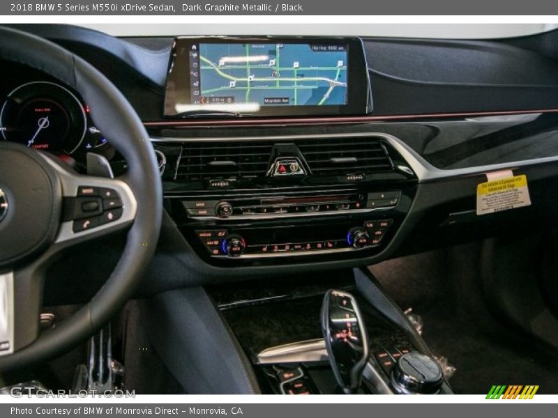 Controls of 2018 5 Series M550i xDrive Sedan