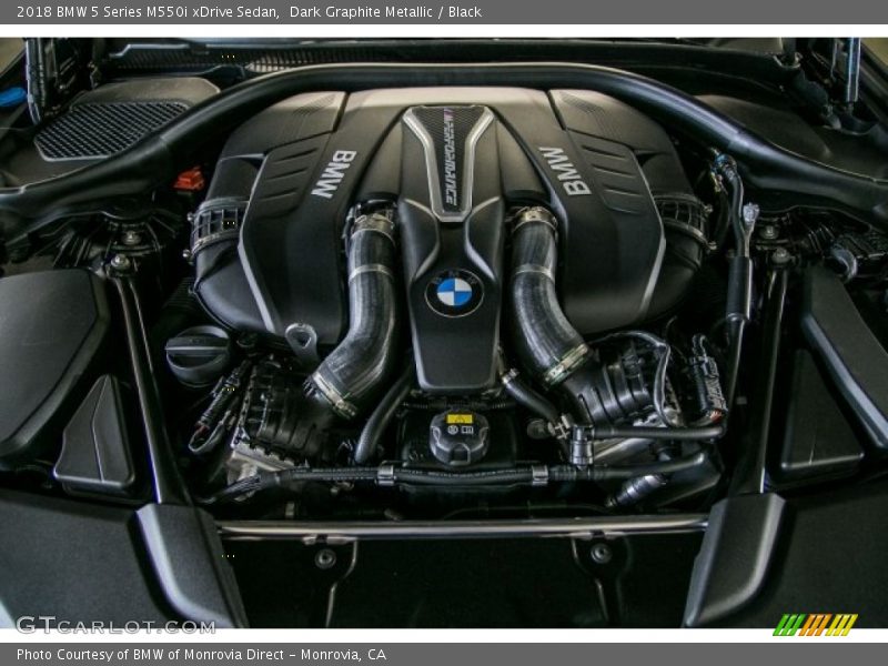  2018 5 Series M550i xDrive Sedan Engine - 4.4 Liter DI TwinPower Turbocharged DOHC 32-Valve VVT V8
