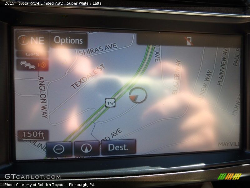 Super White / Latte 2015 Toyota RAV4 Limited AWD