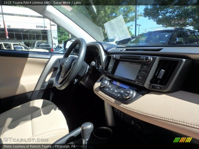 Super White / Latte 2015 Toyota RAV4 Limited AWD