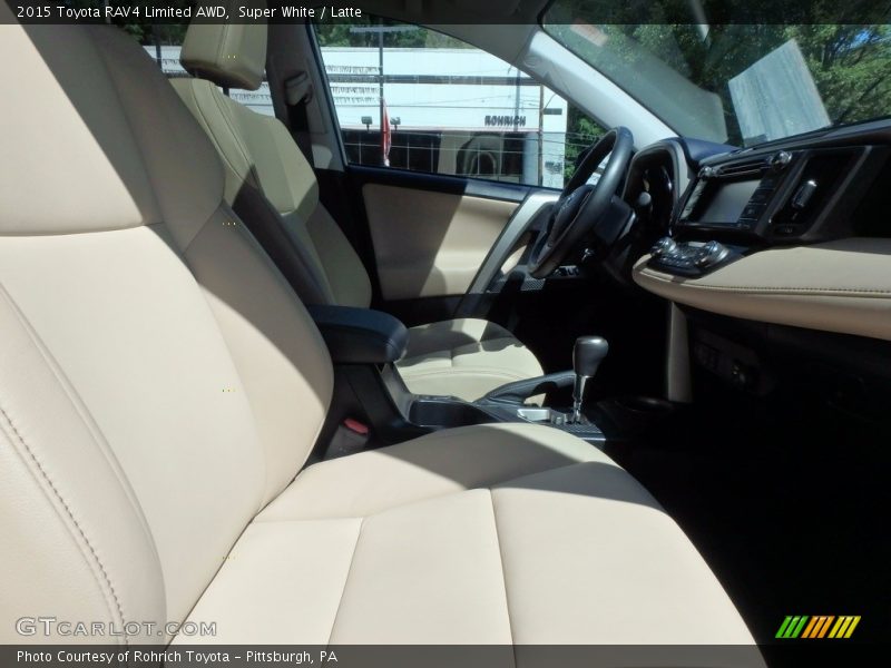 Super White / Latte 2015 Toyota RAV4 Limited AWD