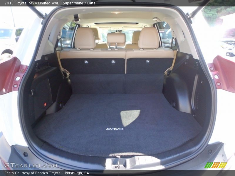 Super White / Latte 2015 Toyota RAV4 Limited AWD