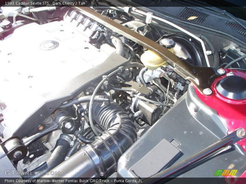 Dark Cherry / Tan 1993 Cadillac Seville STS