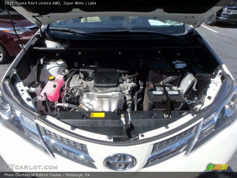 Super White / Latte 2015 Toyota RAV4 Limited AWD