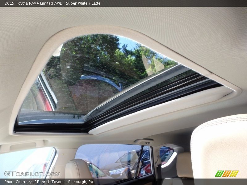 Super White / Latte 2015 Toyota RAV4 Limited AWD