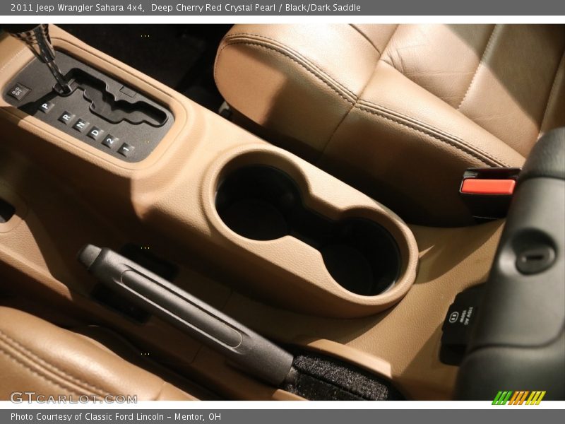 Deep Cherry Red Crystal Pearl / Black/Dark Saddle 2011 Jeep Wrangler Sahara 4x4