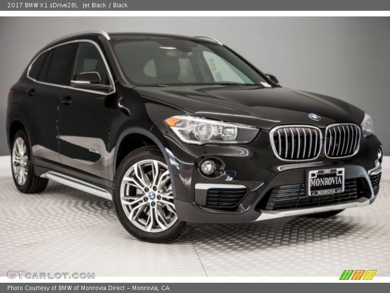 Jet Black / Black 2017 BMW X1 sDrive28i