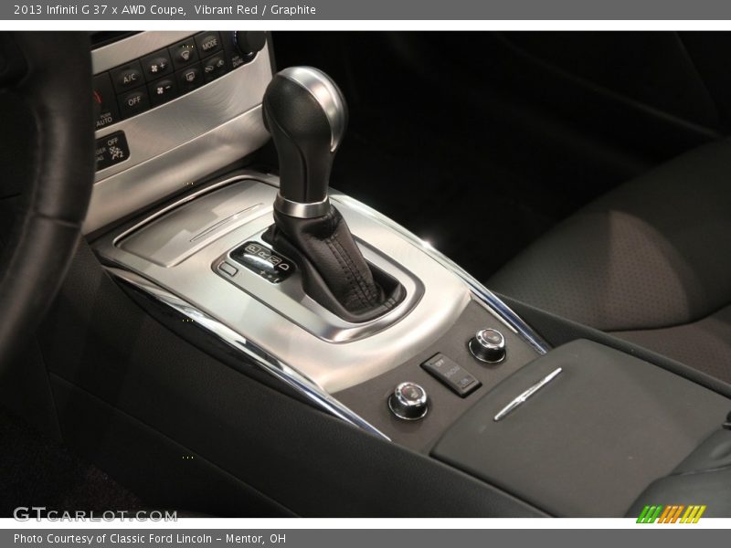 Vibrant Red / Graphite 2013 Infiniti G 37 x AWD Coupe