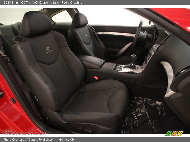 Vibrant Red / Graphite 2013 Infiniti G 37 x AWD Coupe