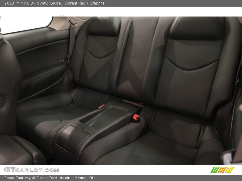Vibrant Red / Graphite 2013 Infiniti G 37 x AWD Coupe