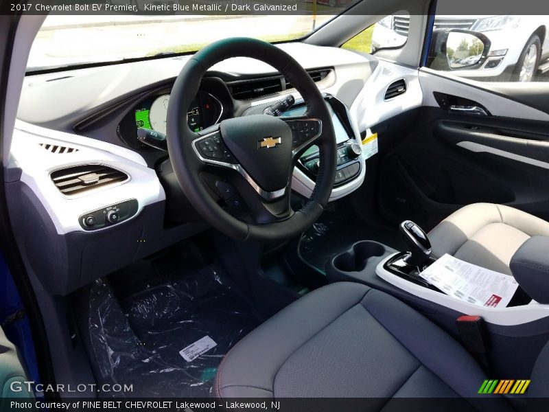 Front Seat of 2017 Bolt EV Premier