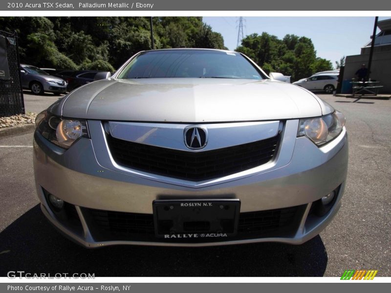 Palladium Metallic / Ebony 2010 Acura TSX Sedan