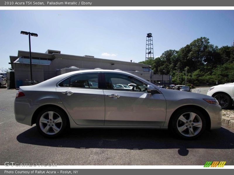 Palladium Metallic / Ebony 2010 Acura TSX Sedan