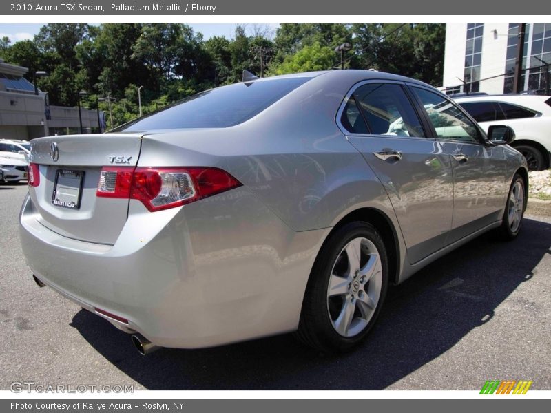 Palladium Metallic / Ebony 2010 Acura TSX Sedan