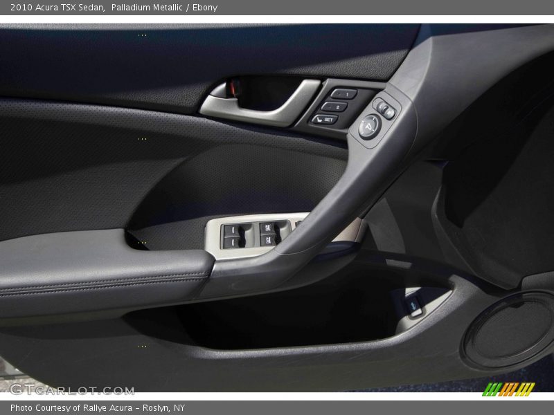 Palladium Metallic / Ebony 2010 Acura TSX Sedan