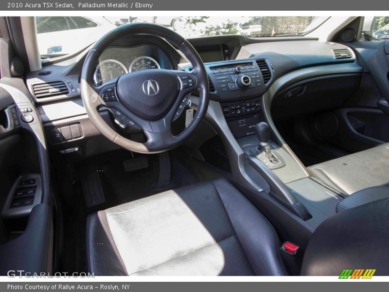Palladium Metallic / Ebony 2010 Acura TSX Sedan