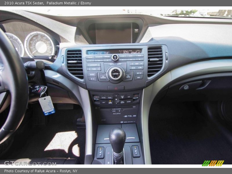 Palladium Metallic / Ebony 2010 Acura TSX Sedan