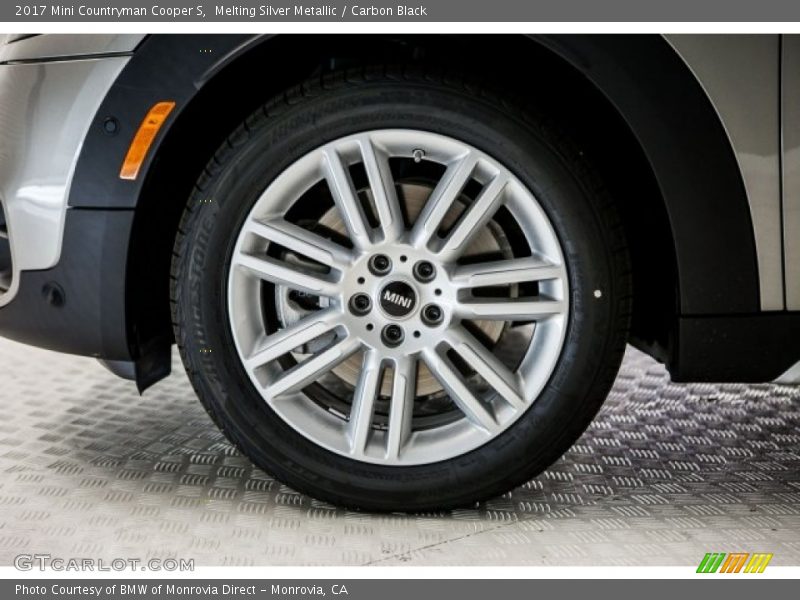 Melting Silver Metallic / Carbon Black 2017 Mini Countryman Cooper S