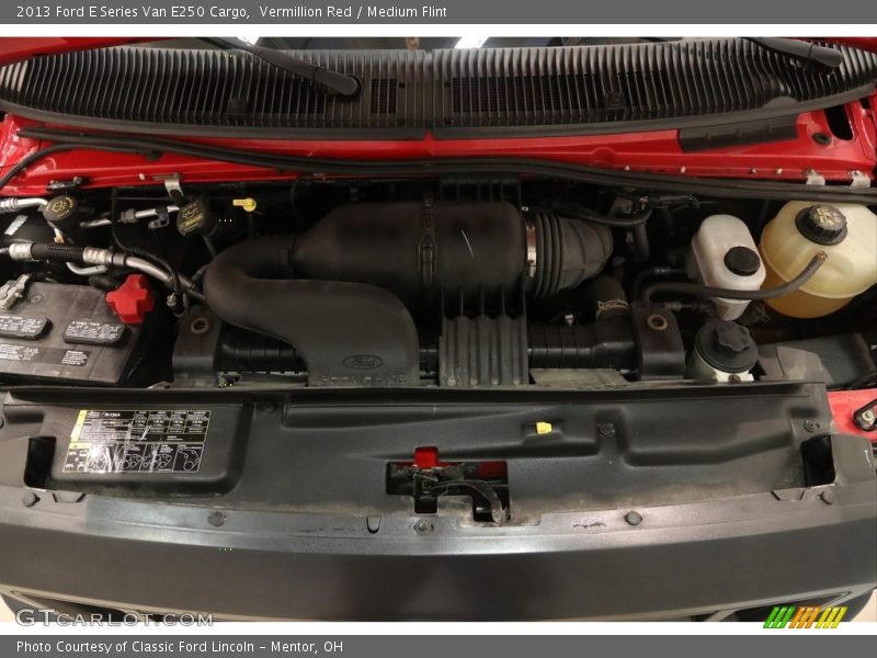 Vermillion Red / Medium Flint 2013 Ford E Series Van E250 Cargo