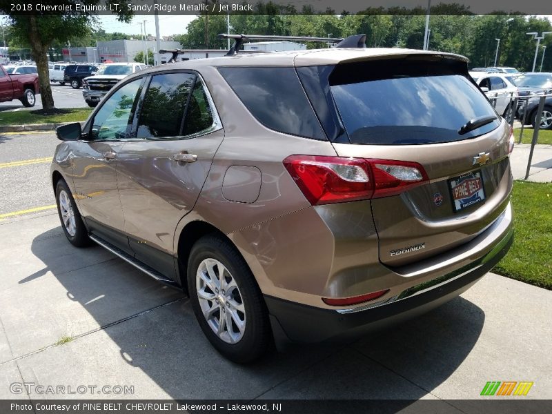 Sandy Ridge Metallic / Jet Black 2018 Chevrolet Equinox LT