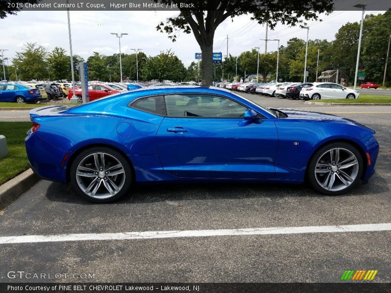  2018 Camaro LT Coupe Hyper Blue Metallic