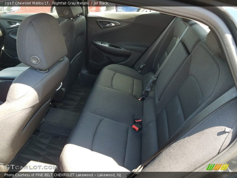 Nightfall Gray Metallic / Jet Black 2017 Chevrolet Malibu LT