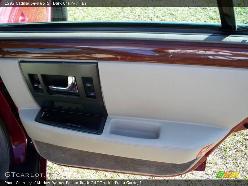 Dark Cherry / Tan 1993 Cadillac Seville STS