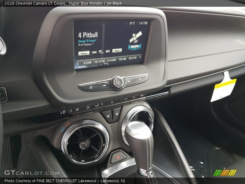 Controls of 2018 Camaro LT Coupe