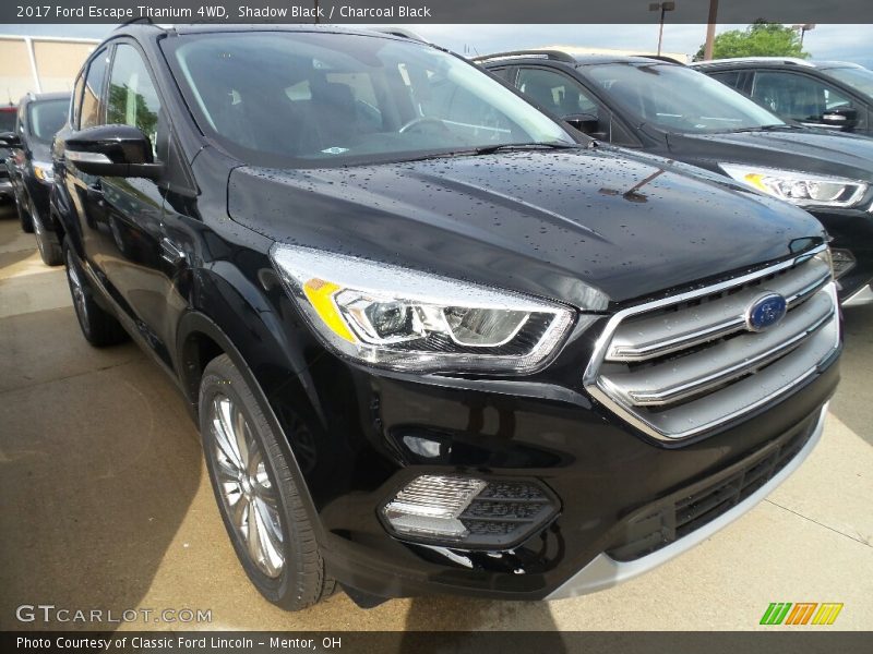 Shadow Black / Charcoal Black 2017 Ford Escape Titanium 4WD