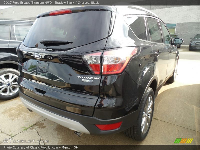 Shadow Black / Charcoal Black 2017 Ford Escape Titanium 4WD