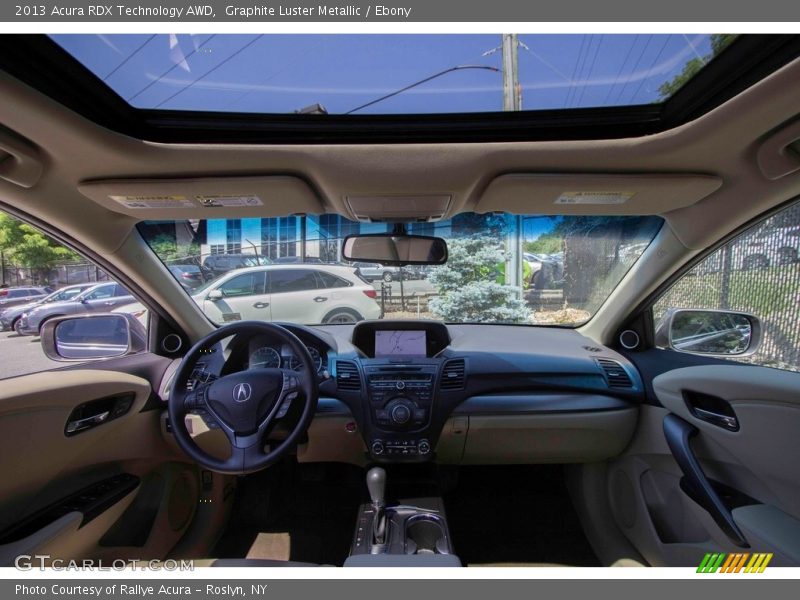 Graphite Luster Metallic / Ebony 2013 Acura RDX Technology AWD