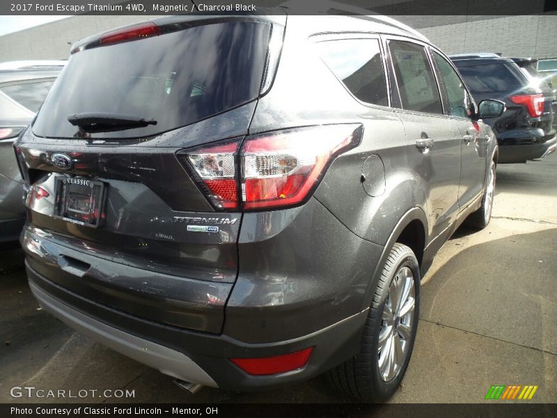 Magnetic / Charcoal Black 2017 Ford Escape Titanium 4WD
