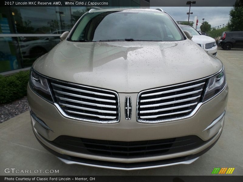 White Gold / Cappuccino 2017 Lincoln MKC Reserve AWD