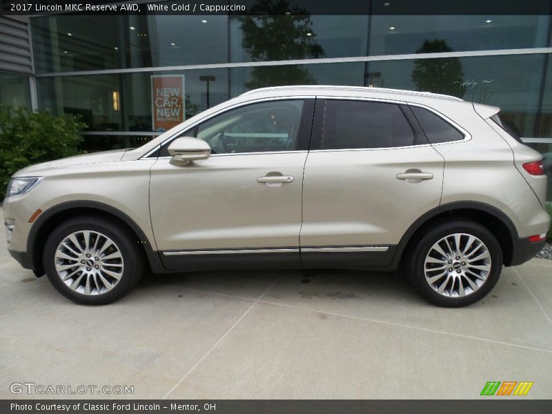  2017 MKC Reserve AWD White Gold