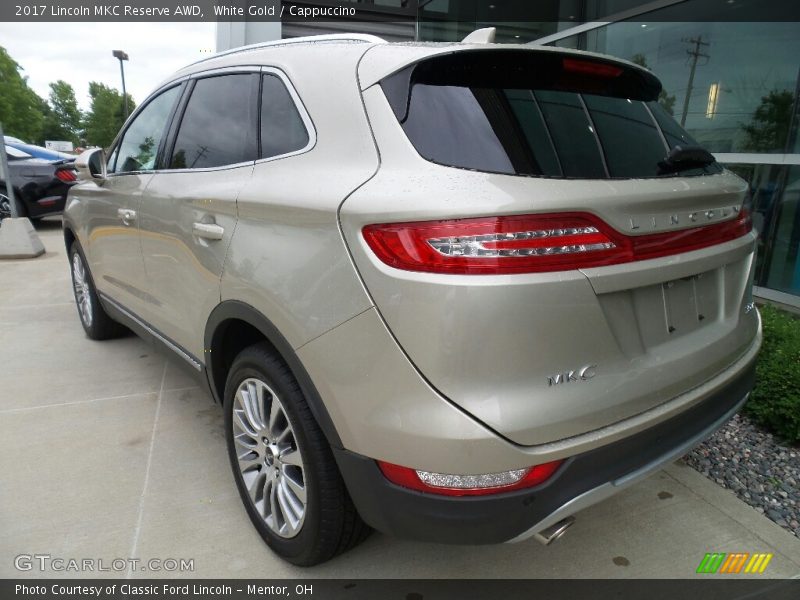 White Gold / Cappuccino 2017 Lincoln MKC Reserve AWD