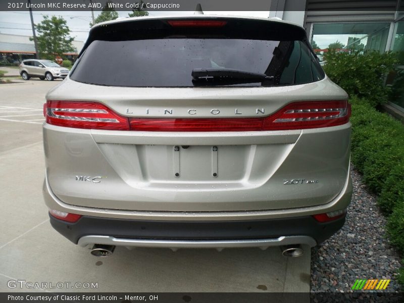White Gold / Cappuccino 2017 Lincoln MKC Reserve AWD