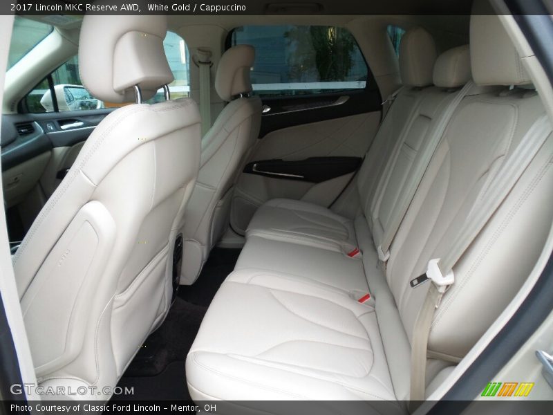 Rear Seat of 2017 MKC Reserve AWD