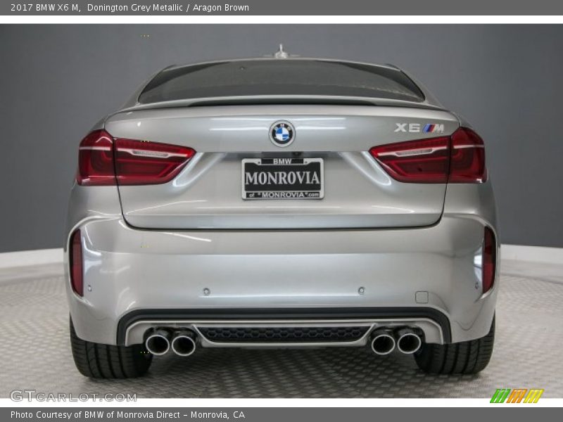 Donington Grey Metallic / Aragon Brown 2017 BMW X6 M