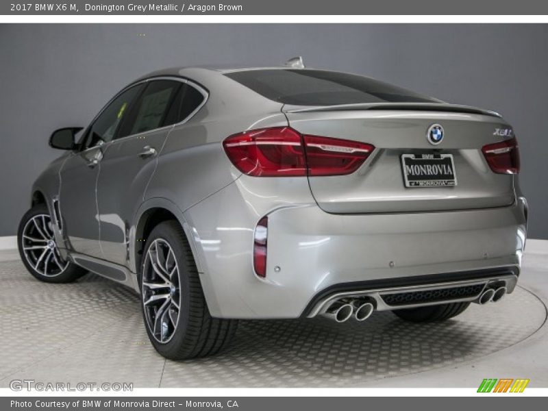 Donington Grey Metallic / Aragon Brown 2017 BMW X6 M