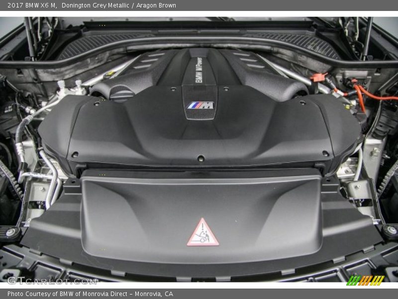  2017 X6 M  Engine - 4.4 Liter M TwinPower Turbocharged DOHC 32-Valve VVT V8