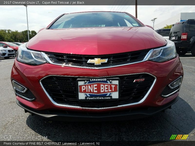 Cajun Red Tintcoat / Jet Black 2017 Chevrolet Cruze LT
