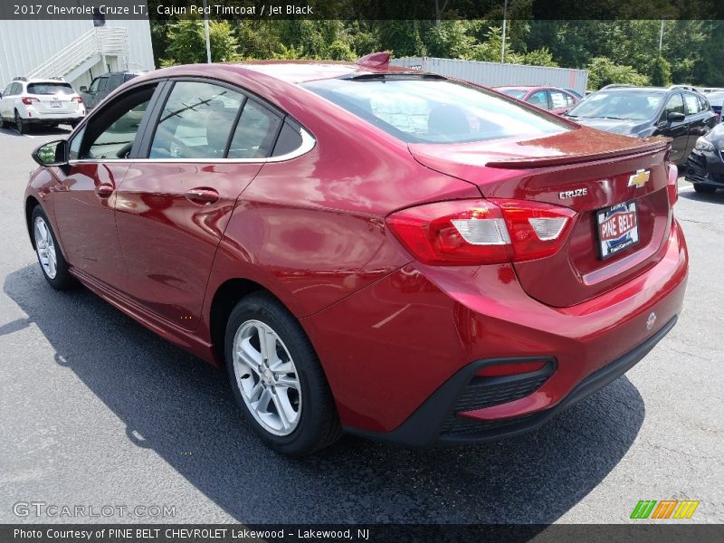 Cajun Red Tintcoat / Jet Black 2017 Chevrolet Cruze LT
