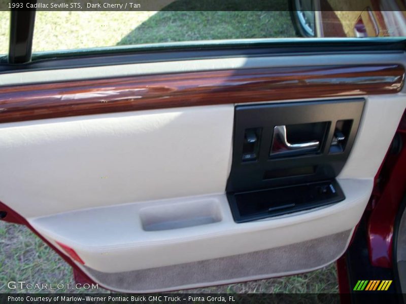 Dark Cherry / Tan 1993 Cadillac Seville STS